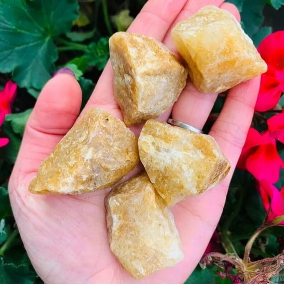 MATROOY Raw Rough Yellow Aventurine Chunk Healing Crystal Mineral Rock Specimens 1PCS