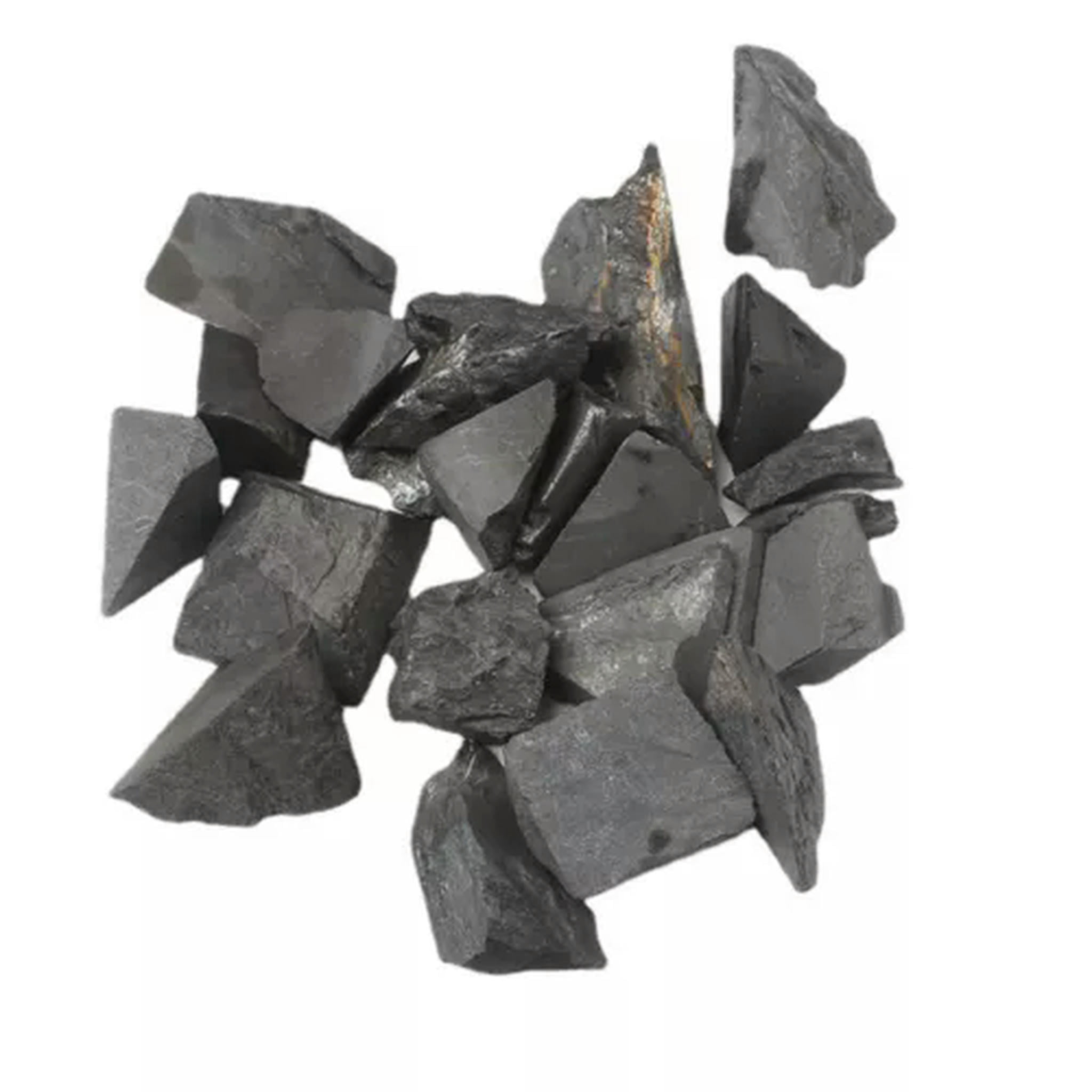 Elite Shungite Stones For Water - 4 Oz Pouch, Karelian Shungite For Purification & Antioxidants