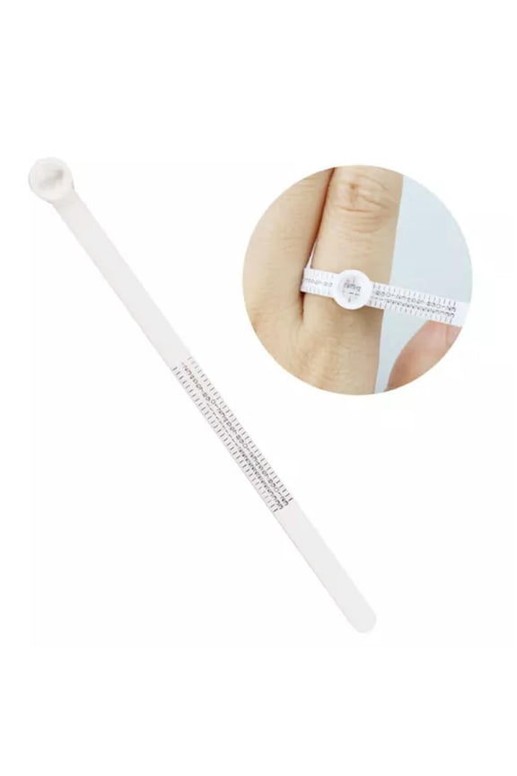 Ring Ruler Measurer Finger Coil Ring Sizing Tool UK Size US Size Measurements-A1