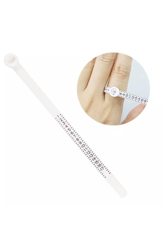 Ring Ruler Measurer Finger Coil Ring Sizing Tool UK Size US Size Measurements-A2