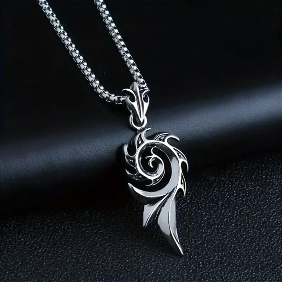MATROOY Stunning Phoenix Flame Cyclone Necklace