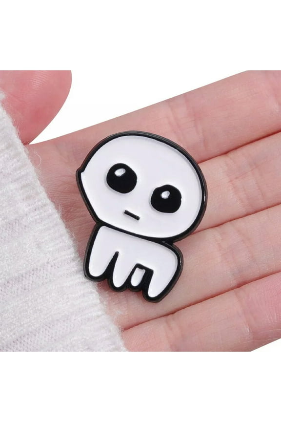 TBH Creature Cartoon Monster Autism Enamel Lapel Pin Introvert Patients Brooch