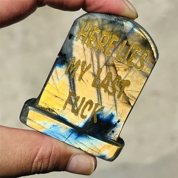 MATROOY TOP Natural Labradorite Tombstone Quartz skull crystal skull Reiki Healing 1PC