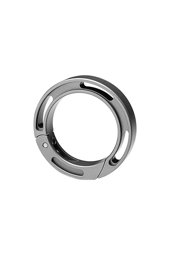 Titanium Alloy Creative Keychain Carabiner EDC Portable Hanging Buckle for Gift