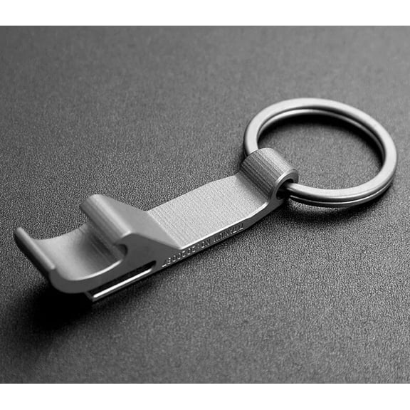 MATROOY Titanium Alloy Tool Pocket Tool Keychain Pendant with Keyring EDC