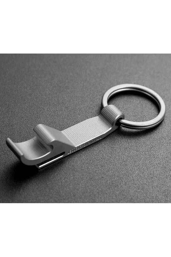 Titanium Alloy Tool Pocket Tool Keychain Pendant with Keyring EDC