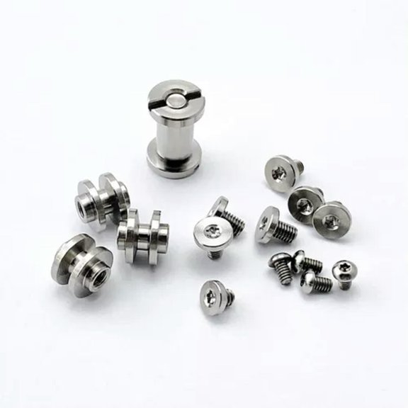 MATROOY Titanium Pivot Standoffs Screws Set For EK Hinderer EKLIPSE 3.5" Tool Hardware-Titanium