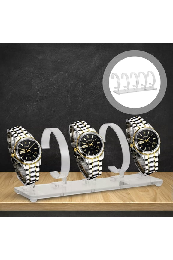 Watch Display Stand Table Top Transparent Rack Watches Men's Man