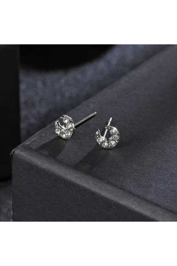 Wholesale 24 Pairs Rhinestone Crystal Plastic Pearl Earrings Studs Pin Jewelry-2pcs Stud