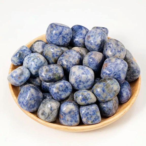 MATROOY Wholesale Lot 50pcs Natural Sodalite Stone Tumble Healing Energy Polished