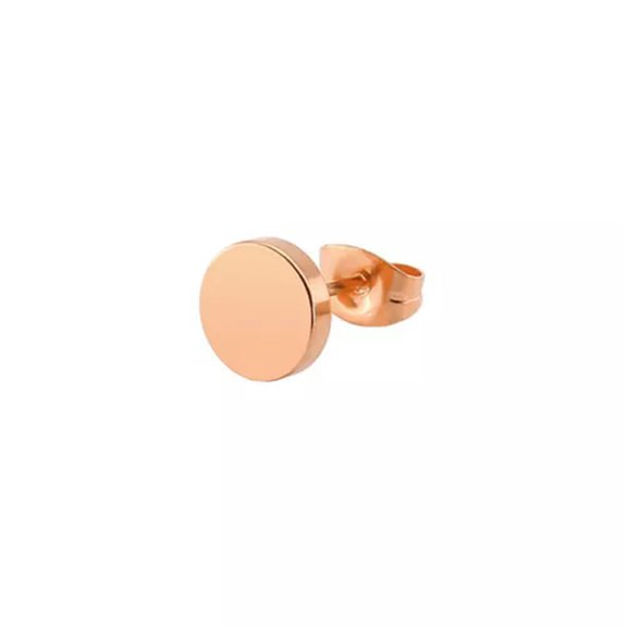 MATROOY Zircon Stone Cartilage Earring Conch Tragus Helix Cartilage Piercing Ear Stud âž³-#rose gold-4mm