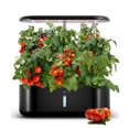 thumbnail image 1 of MATSKY 10 Pods Hydroponic Growing System with LED Grow Light, 5L Indoor Herb Garden Starter Kit with Quiet Smart Water Pump & Auto Timer, Black, 1 of 8