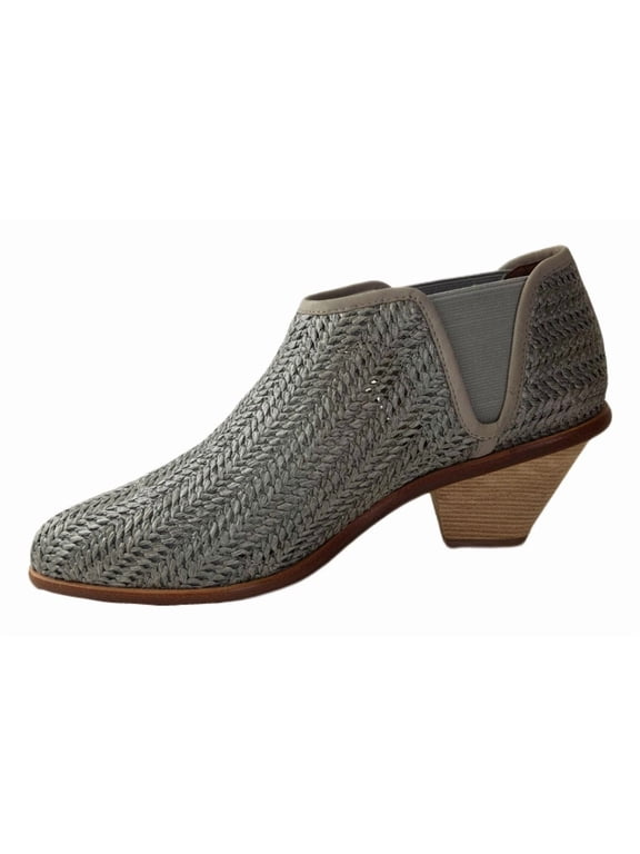 Women's Ash Raffia Marlow Booties, Grey, 9