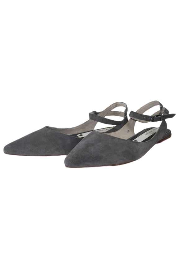 Women's Slate Suede Zola Sandals, Grey, 5