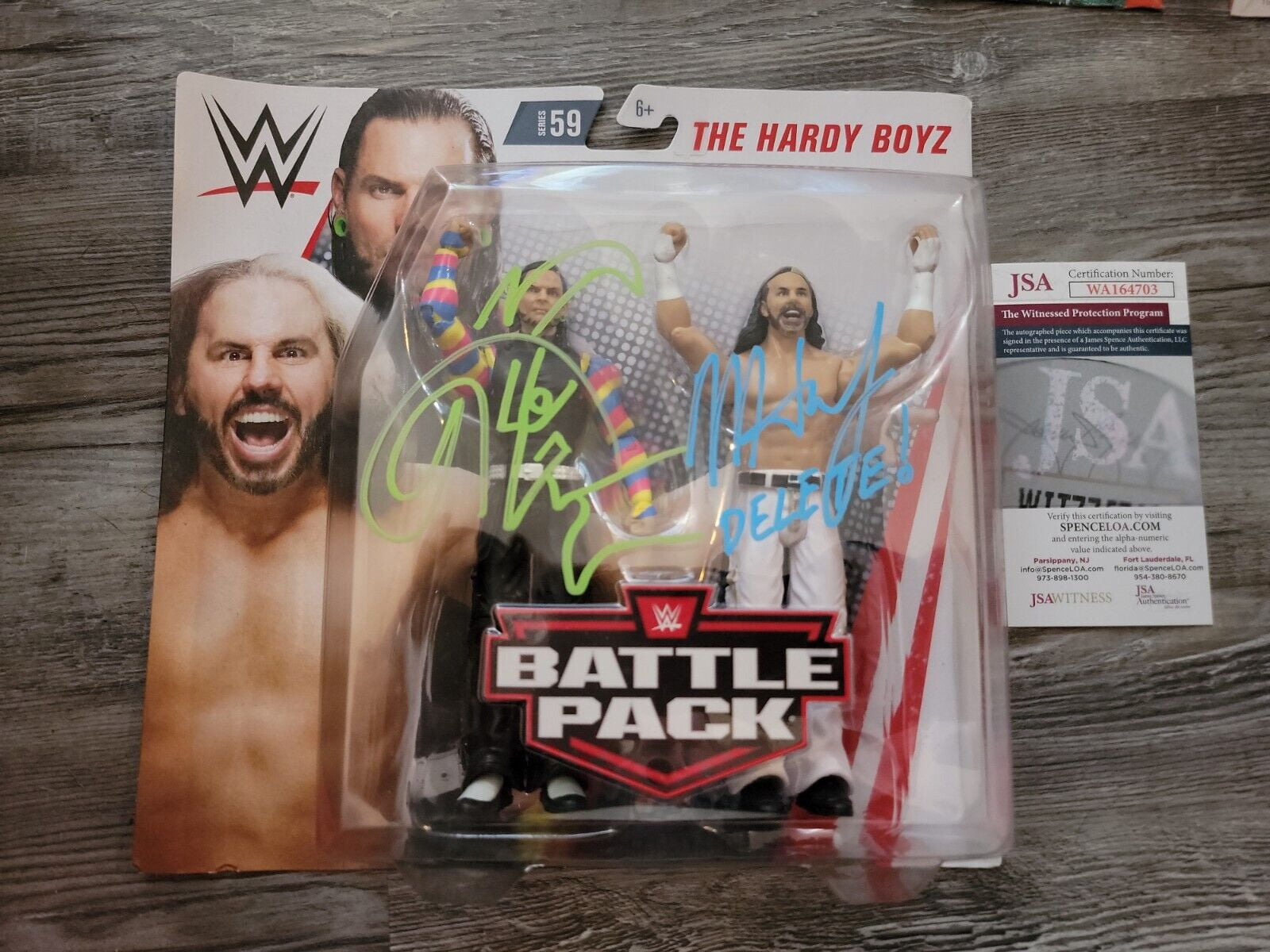 Figurine Jakks Pacific - Matt Hardy - WWE - Action Figure Catch - Hardy Boyz - Sans Emballage