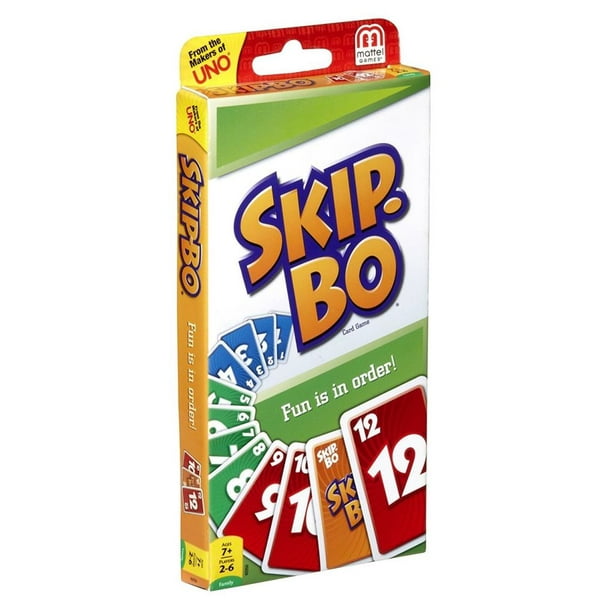 MATTEL Skip Bo Card Game