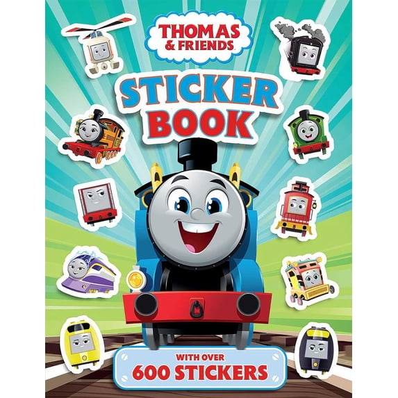 Mattel, Thomas and Friends Sticker Book, 72 pages, All Engines Go ...