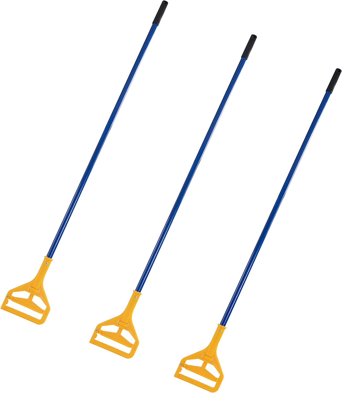 MATTHEW CLEANING Commercial QuickChange Iron Mop Handle for Floor