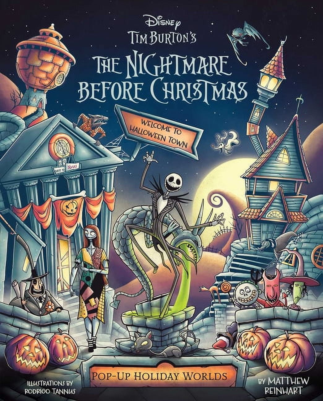 MATTHEW REINHART: The Nightmare Before Christmas: Pop-Up Holiday Worlds (Hardcover)