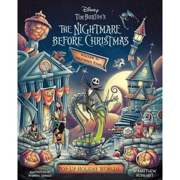MATTHEW REINHART: The Nightmare Before Christmas: Pop-Up Holiday Worlds (Hardcover)