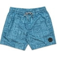 thumbnail image 1 of Maui and Sons Surf Co Men's Poolside Swim Trunks, 7" Inseam, Sizes S-2XL, 1 of 2