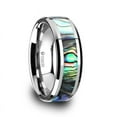 thumbnail image 1 of MAUI Tungsten Wedding Band with Mother of Pearl Inlay - 8mm, 1 of 1
