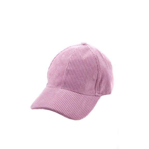 MAUVE CORDUROY FASHION CAP