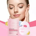 MAUXDA Collagen Face Mask, Overnight Face Mask, Hydrating Anti Wrinkle Lifting Mask, Bio
