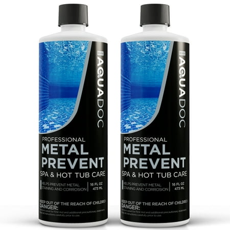 MAV AquaDoc Spa Metal Control - Advanced Spa Metal and Stain Control & Spa Metal Prevent. Maximize Your Hot Tub Metal and Stain Control and Keep The Spa Metal Out of Your Hot Tub 16oz