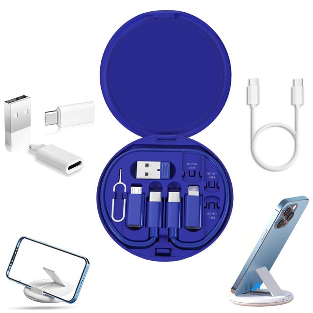 MAVLOCI 9 in 1 Cable Case, 9 in 1 Cable Case Kit 2024, Humorous 9 in 1