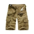 thumbnail image 1 of MAWCLOS Mens Utility Hiker Shorts Cotton Multi-pocket Loose Fit Outdoor Shorts, 1 of 2