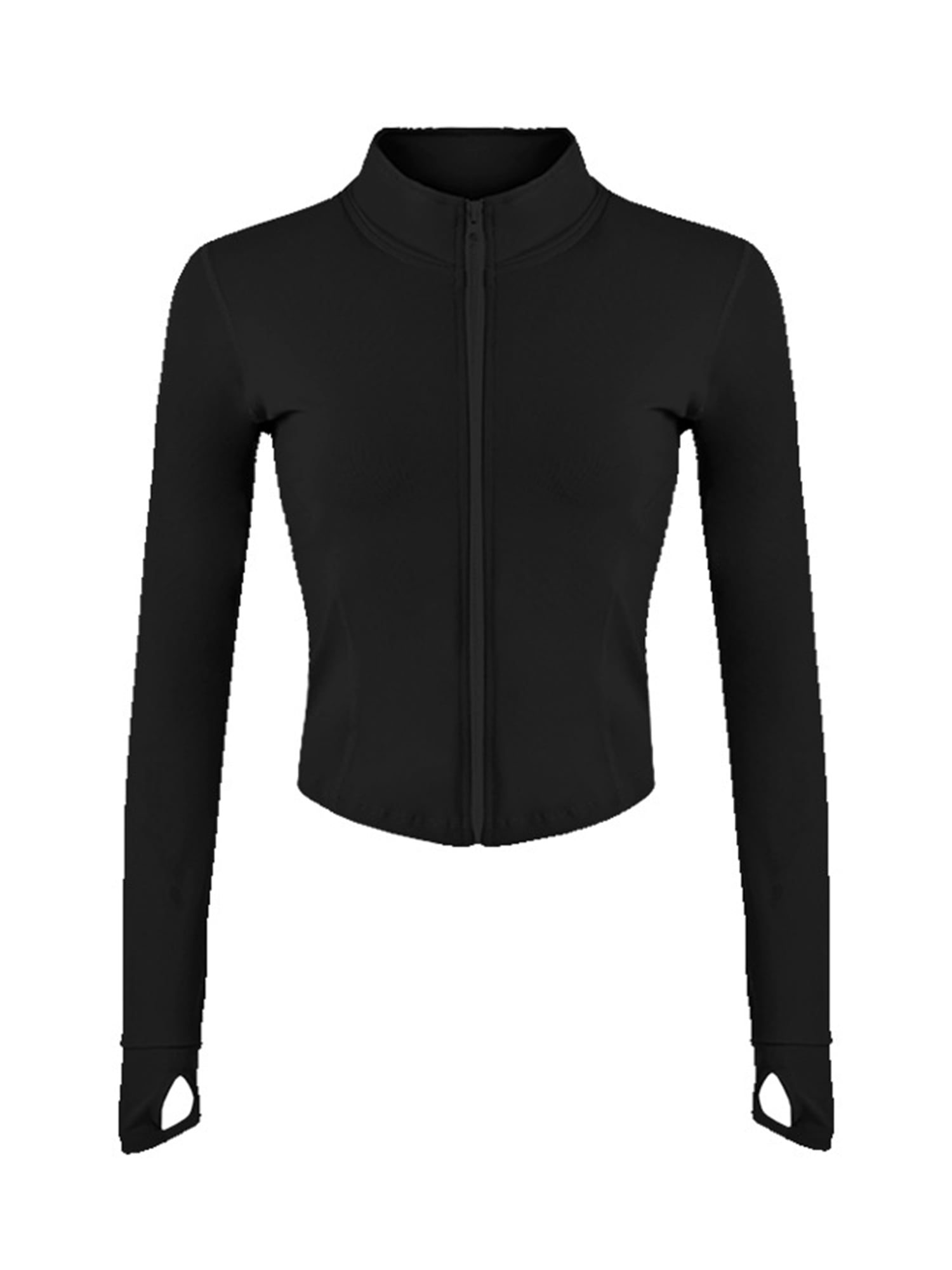 Black Speckle Zip Through Jacket  Active wear, Activewear fashion, Clothes