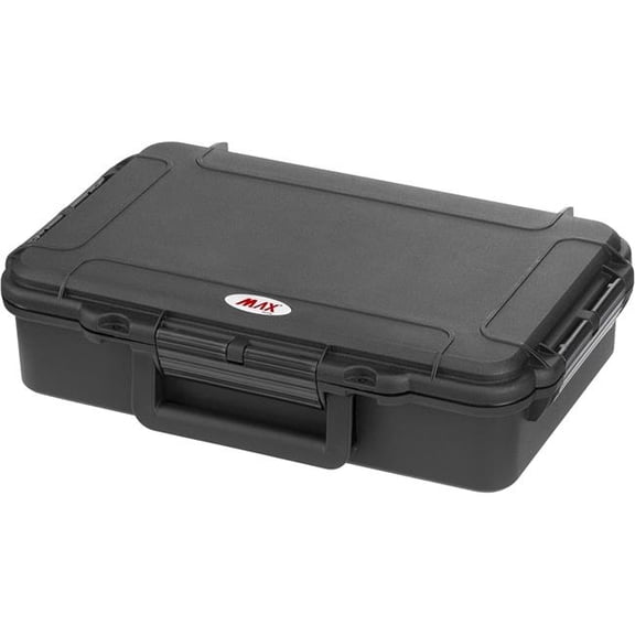 MAX MAX004V.079 13.77 x 9.05 x 3.38 in. Protective Case - No Foam, Black