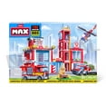 thumbnail image 1 of MAX Adventure Fire Station Playset (865 pieces), 1 of 6