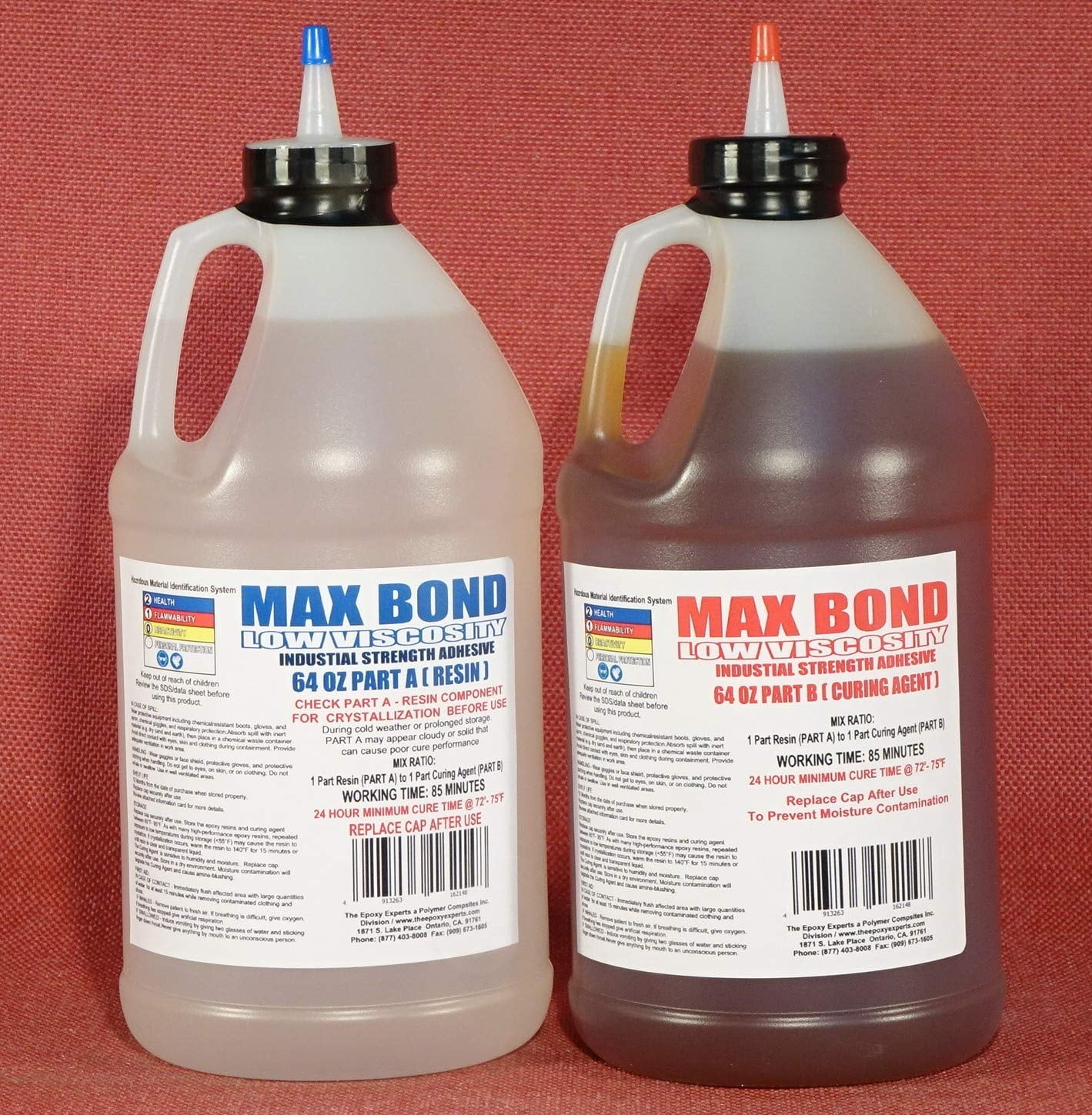 MAX Bond Low Viscosity Marine Grade Epoxy 4 Boat Building & Repair of ...