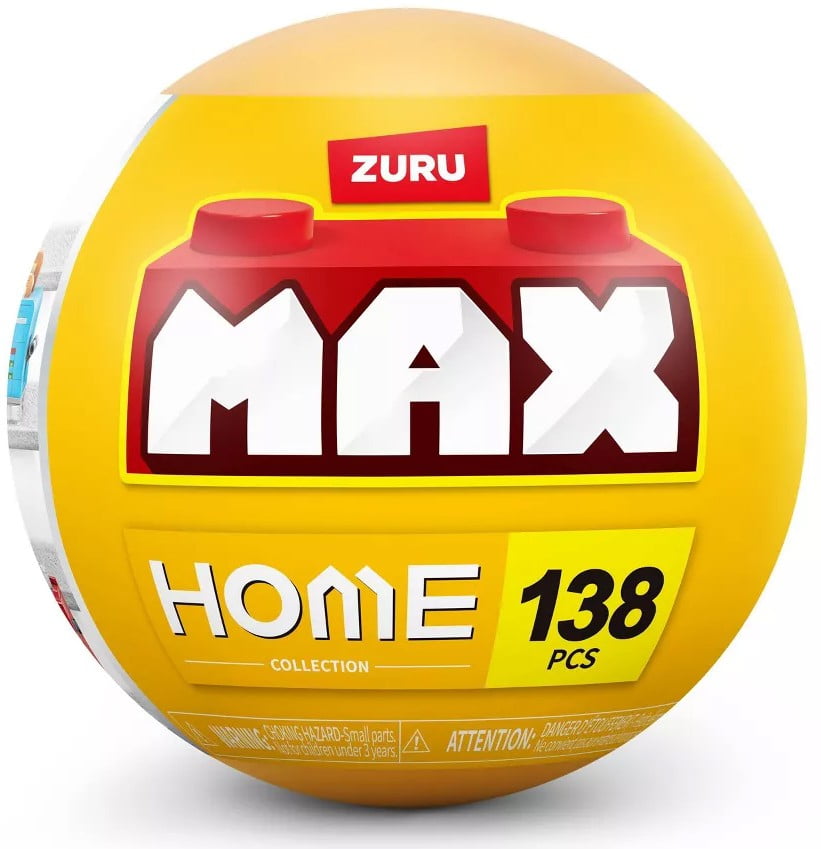 MAX Brick Construction HOME Mystery Pack [Up to 181Pieces]