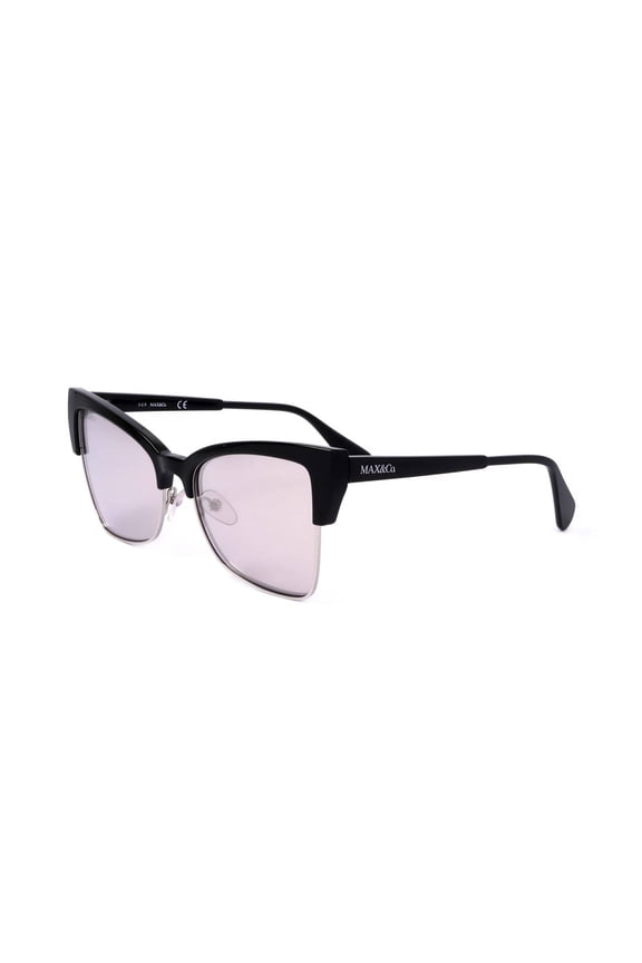 MAX&Co. sunglasses MO0004 WOMAN 55/17/140 01C SHINY BLACK