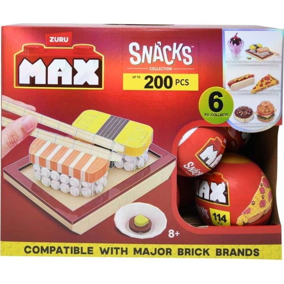 MAX Construction SNACKS Mystery Box (15 Packs)