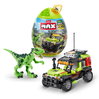 ZURU MAX Build More Dino Escape 238 Pieces Building Bricks Toys for only $6.98