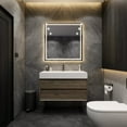 thumbnail image 1 of MAX Floating Bathroom Vanity with FLX16 Acrylic Sink 24" - 116", 1 of 52
