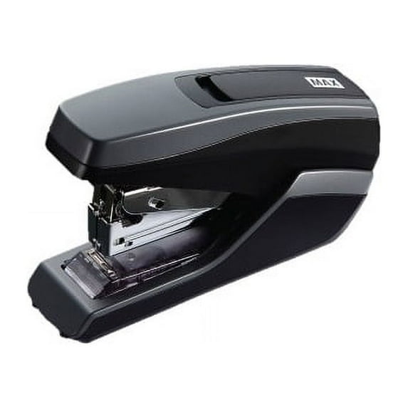 MAX HD-55FL Half-strip Stapler 35 Sheets Capacity - 100 Staple Capacity - Half Strip - 24/6mm, 26/6mm Staple Size - Gray, Black