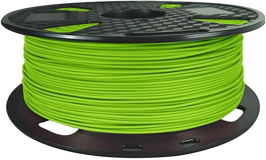 MAX + Lime Green PLA Filament 1.75 mm 1KG 3D Printer Filament 2.2LBS Spool 3D Printing Material Stronger PRO Plus PLA Green Color