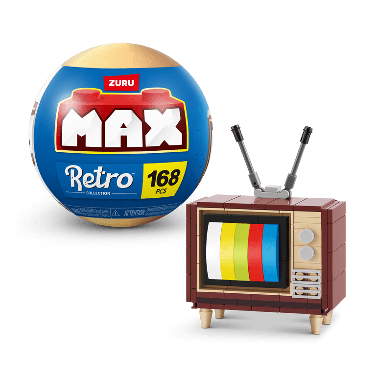 MAX Premium Retro Building Bricks Collection (Television) by ZURU