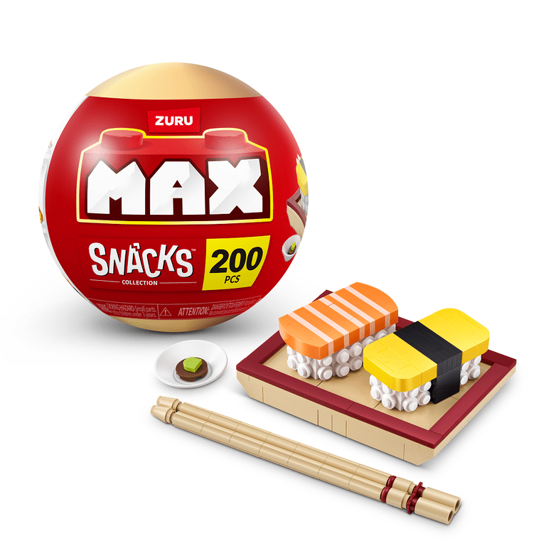 MAX Premium Snacks Building Bricks Collection (Sushi) by ZURU