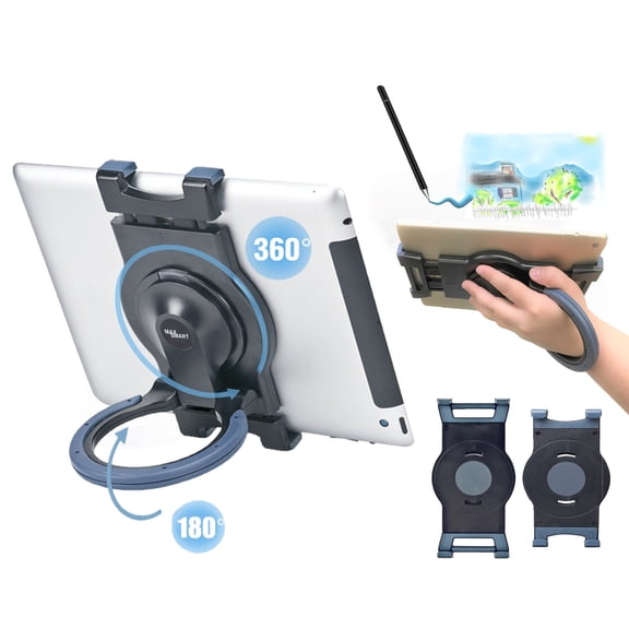 MAX SMART Ergonomic Tablet Grip Holder & Stand for Drawing, Reading, Writing & Studying