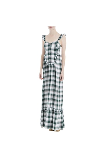chinese dress ladies Max Studio Women's Plus Size Crepe Smocked Short Sleeve Tiered Maxi Dress,  Sea Paisley Bouquet Vintage Chintz, 2X at Amazon Women's Clothing store