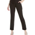 thumbnail image 1 of MAX STUDIO $88 Womens New 1129 Black Straight leg Casual Pants 2 B+B, 1 of 2