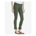thumbnail image 1 of MAX STUDIO $88 Womens New 1373 Green Frayed Skinny Everyday Jeans 32 WAIST B+B, 1 of 2