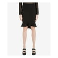thumbnail image 1 of MAX STUDIO Womens Black Above The Knee Pencil Skirt S, 1 of 3