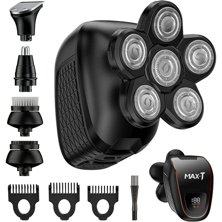 Electric Razor MAX-T Men's Electric Shaver Cordless Rechargeable